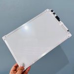 ست تخته وایت برد فریم فلزی دو رو، مگنت و ماژیک - Image 2