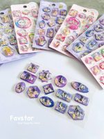 استیکر آکواریومی M طرح CUTE PET PARTY سری YML-06