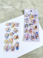 استیکر آکواریومی M طرح CUTE PET PARTY سری YML-06 - Image 8