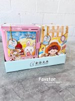 دفتر جلد پفکی مگنتی JINGU طرح دختر gege’s fantasy کد 6031 - Image 3