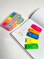 ست 5 مینی هایلایتر BESTDI نئونی طرح حیوانات کد RM1559