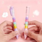 روان نویس کلیکی KUKI طرح پاستل خرسی Bear Jelly کد KK-8067