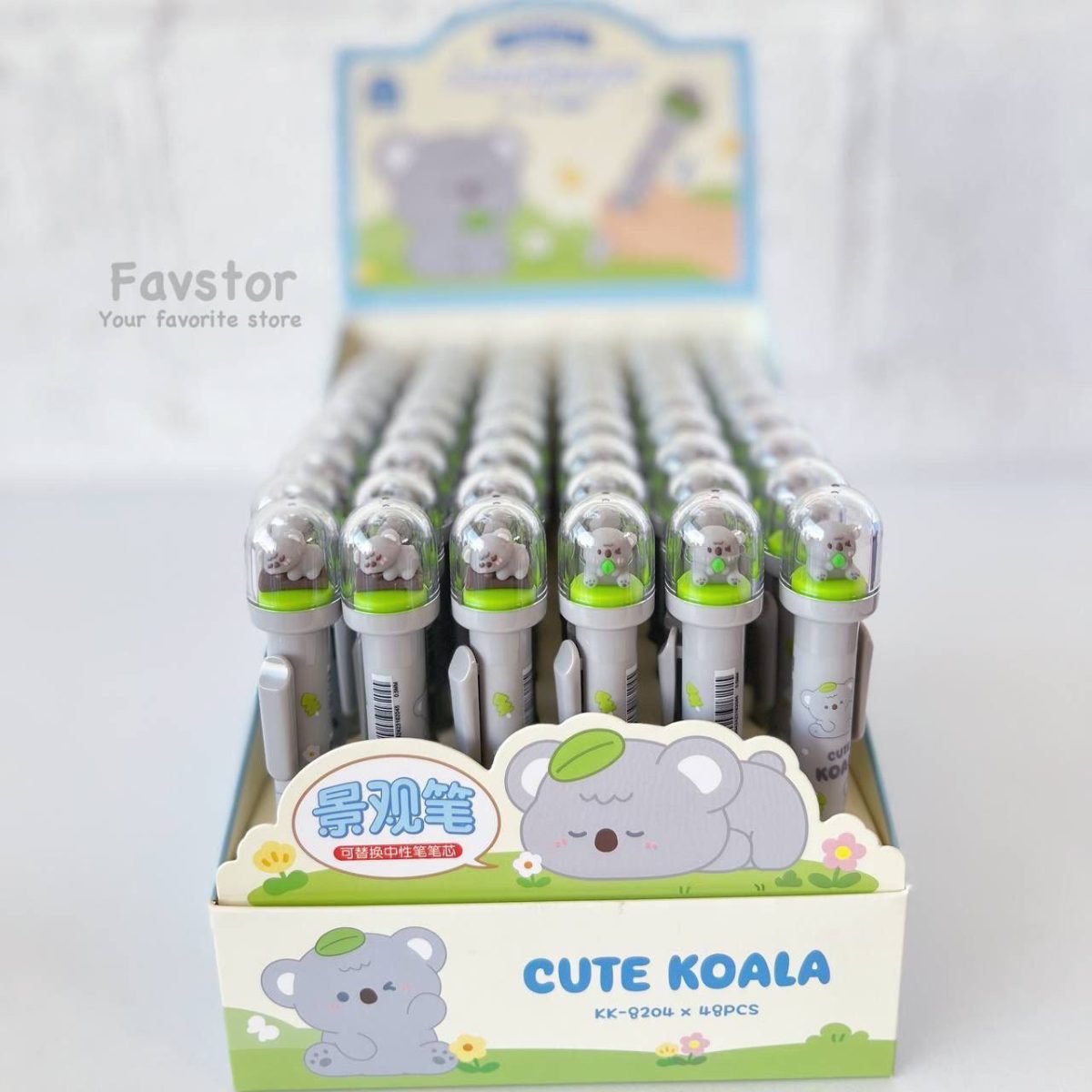 روان نویس کلیکی KUKI طرح کوآلا CUTE KOALA کد KK-8204 - Image 2