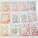 ست استیکر ناخن و پنس Nail Art سری Lovely سری دوم - Image 3