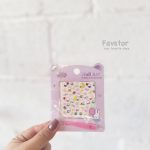 ست استیکر ناخن و پنس Nail Art سری Lovely سری دوم - Image 5