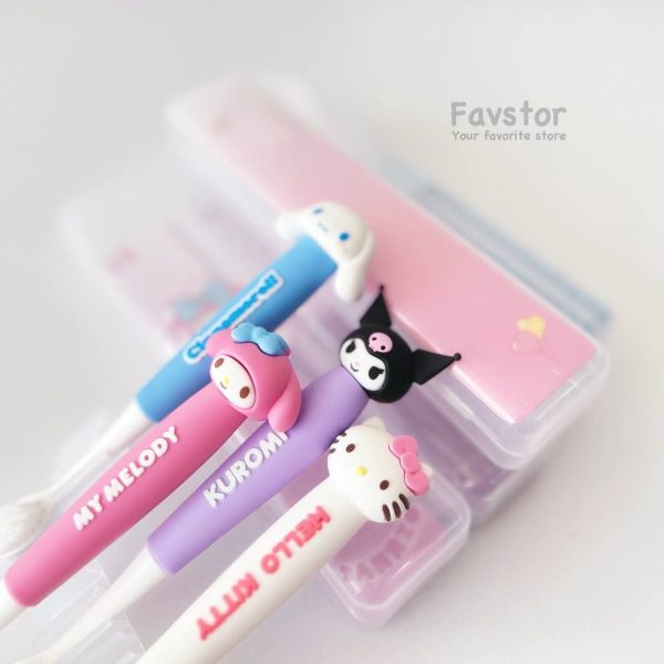 مسواک سیلیکونی طرح کرومی و Sanrio