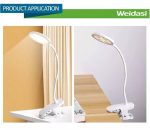 جاقلمی و چراغ مطالعه شارژی WEIDASI طرح گربه کد WD-6059 - Image 6
