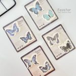 استیک نوت طرح پروانه کد HX094