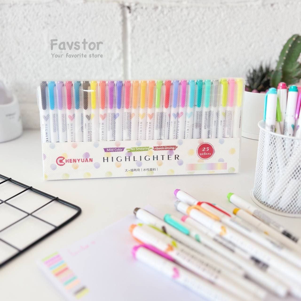 photo_2025-10-30_10-15-41 ست هایلایتر دو سر CHENYUAN کد CY-6017 - Image 3