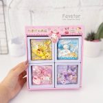 ست آویز جاسوییچی سرامیکی طرح کرومی و Sanrio و باکس وکیوم جادویی کد 0579 - Image 3