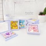 ست آویز جاسوییچی سرامیکی طرح کرومی و Sanrio و باکس وکیوم جادویی کد 0579