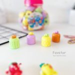 مداد تراش مخزن دار طرح میوه کد 2025