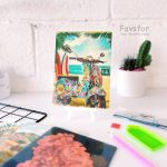 بوم نقاشی الماسی DIY سری JK29781 - Image 8