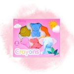 ست 6 عددی پاستل جادویی Yalong طرح حیوانات کد YL222303 - Image 2