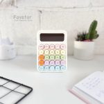 ماشین حساب دکمه رنگی Runzon کد RZ-817 - Image 4