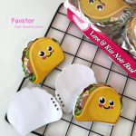 دفترچه یادداشت سیمی طرح ساندویچ تاکو