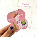 دفترچه یادداشت سیمی طرح لاما - Image 4