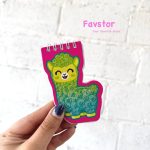 دفترچه یادداشت سیمی طرح لاما شاینی - Image 5