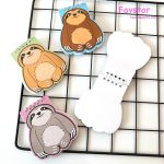 دفترچه یادداشت سیمی طرح تنبل Bradypus