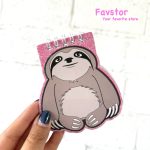 دفترچه یادداشت سیمی طرح تنبل Bradypus - Image 4