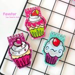 دفترچه یادداشت سیمی طرح کاپ کیک - Image 2