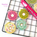 دفترچه یادداشت سیمی طرح دونات شاینی - Image 2