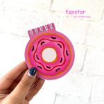 دفترچه یادداشت سیمی طرح دونات شاینی - Image 5