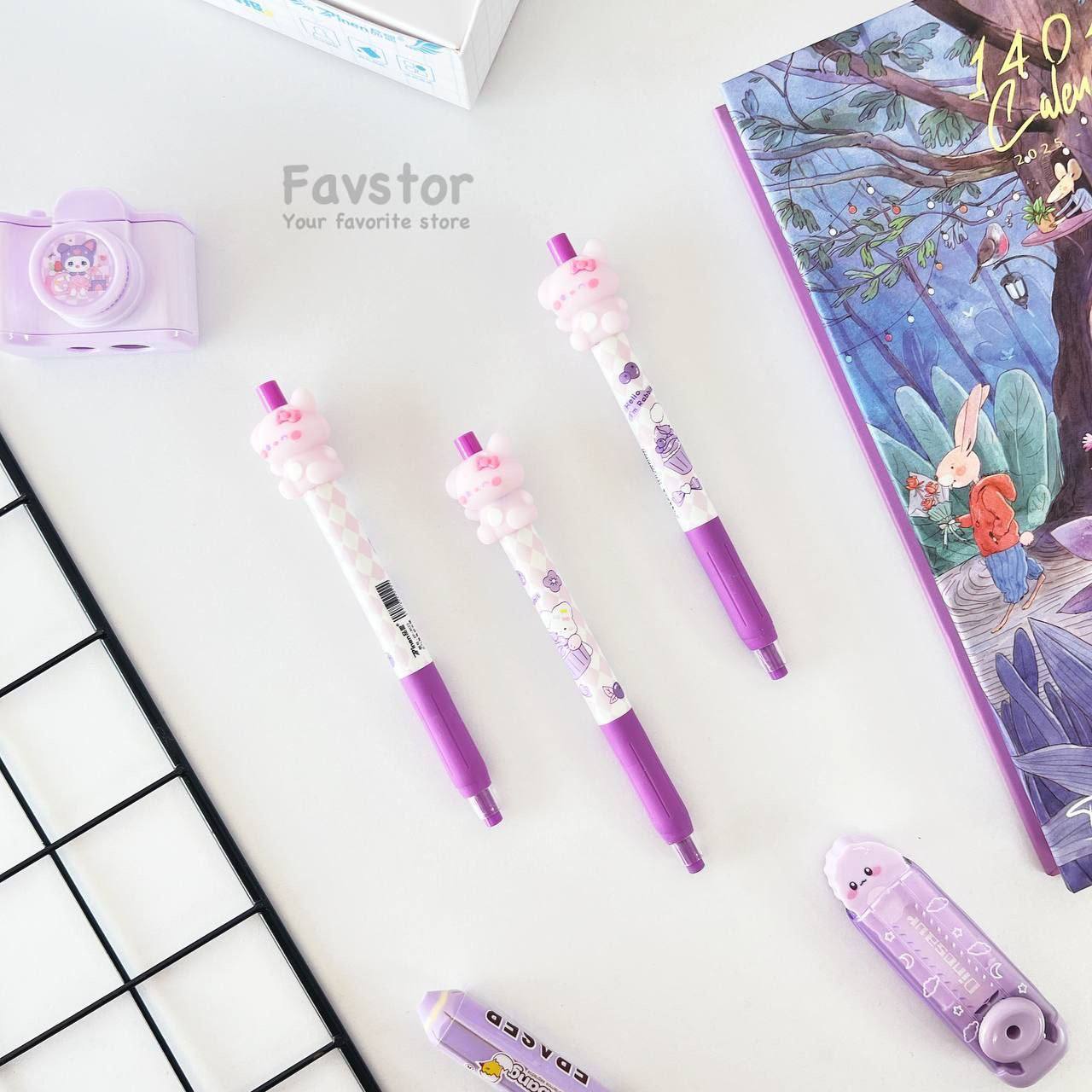 هایلایتر کلیکی Pinen طرح خرگوش  کدXP-3077