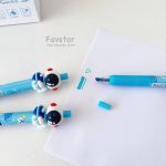 هایلایتر کلیکی Pinen طرح فضانورد کد XP-3077 - Image 4