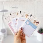 استیک نوت SUNSKY طرح دختر کیوت