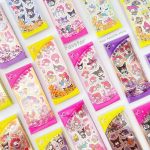 ست 6 عددی استیکر طرح کرومی و Sanrio کد XX-A