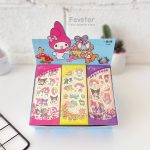 ست 6 عددی استیکر طرح کرومی و Sanrio کد XX-A - Image 5