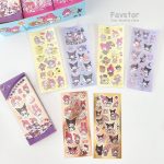 ست 6 عددی استیکر طرح کرومی و Sanrio کد XX-A - Image 4