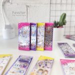 ست 6 عددی استیکر طرح دختر کد XX-A - Image 3