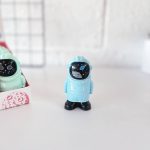 ست مداد تراش مخزن دار و پاک کن Zhengda طرح فضانورد کد ZD-0088 - Image 6