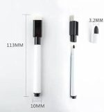 ماژیک وایت برد مگنتی مشکی - Image 4