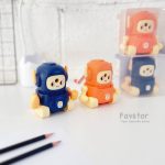 مداد تراش رومیزی SKY طرح ربات کد 6619