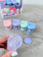 مداد تراش مخزن دار دو تیغه طرح کرومی و Sanrio سری HAPPY DAY کد SP-6041 - Image 3