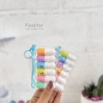 ست 6 عددی مینی هایلایتر Touch Cool طرح کپسول کد QJ-011 - Image 2