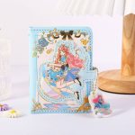 دفترچه جلد پفکی مگنتی JINGU طرح دختر انیمه ای STARLIGHT GIRL کد 6934 - Image 6