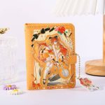 دفترچه جلد پفکی مگنتی JINGU طرح دختر انیمه ای STARLIGHT GIRL کد 6934 - Image 7