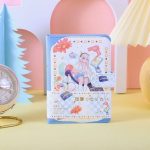 دفترچه جلد پفکی مگنتی JINGU طرح دختر انیمه ای بادکنکی کد 6921 - Image 5