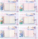 دفترچه جلد مگنتی JINGU طرح دختر انیمه ای و یونیکورن کد 6904 - Image 8