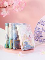 دفترچه جلد مگنتی JINGU طرح دختر انیمه ای و یونیکورن کد 6904 - Image 2