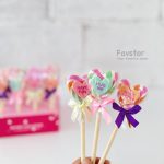 خودکار طرح آبنبات چوبی طرح قلب کد JT1930