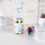 ست 12 عددی ماژیک رنگ آمیزی قابل شستشو BOLUN طرح خرس کد 718