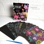 ست 20 تکه اسکرچ کارت طرح گل - Image 4