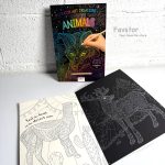 دفتر اسکرچی 12 برگ طرح حیوانات سایز A4 - Image 4