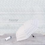 چتر تاشو مات طرح خرگوش سفید