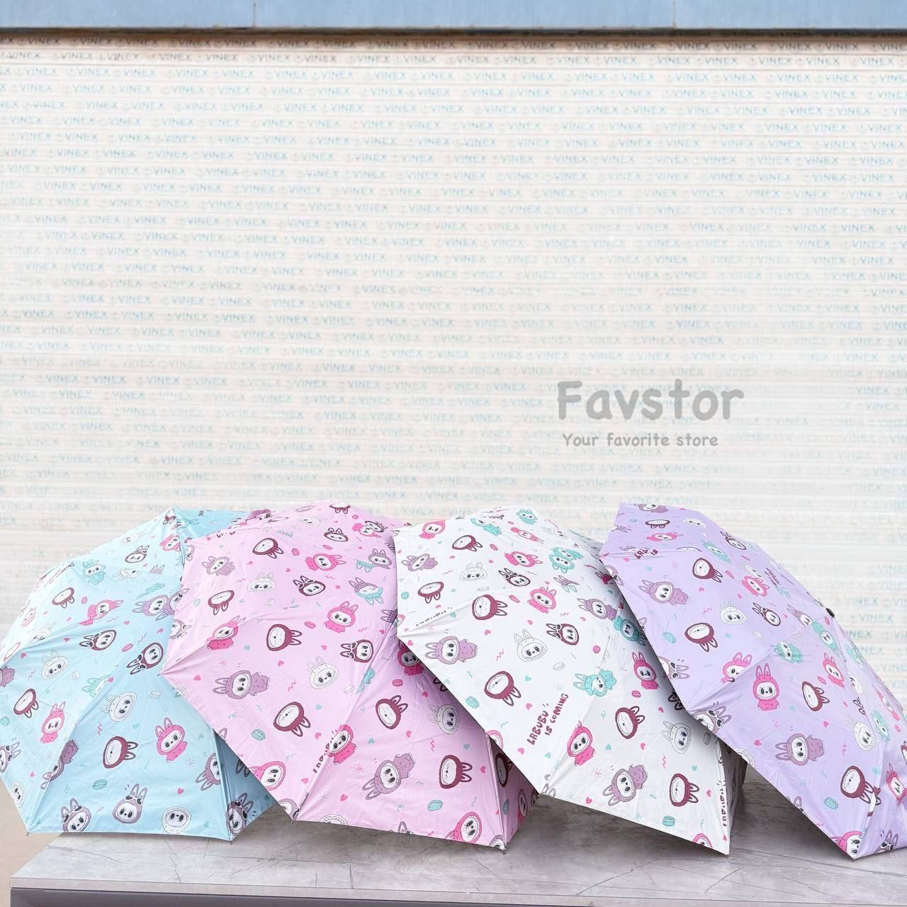 چتر اتوماتیک تاشو طرح لابوبو کد 777